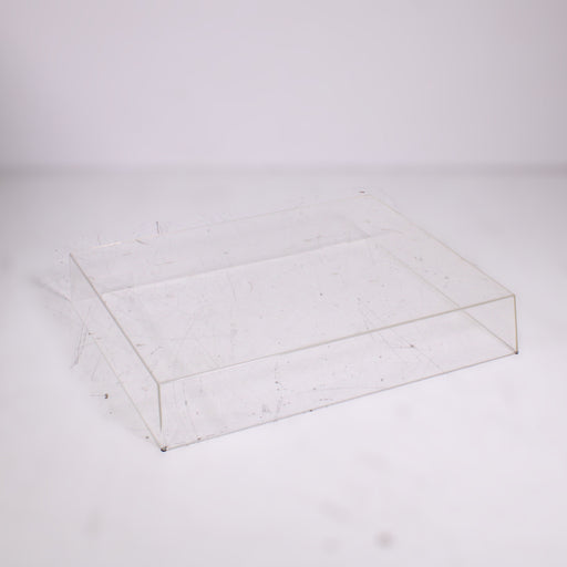 Turntable Clear Acrylic Hinged Replacement Dust Cover-Turntable Accessories-SpenCertified-vintage-refurbished-electronics