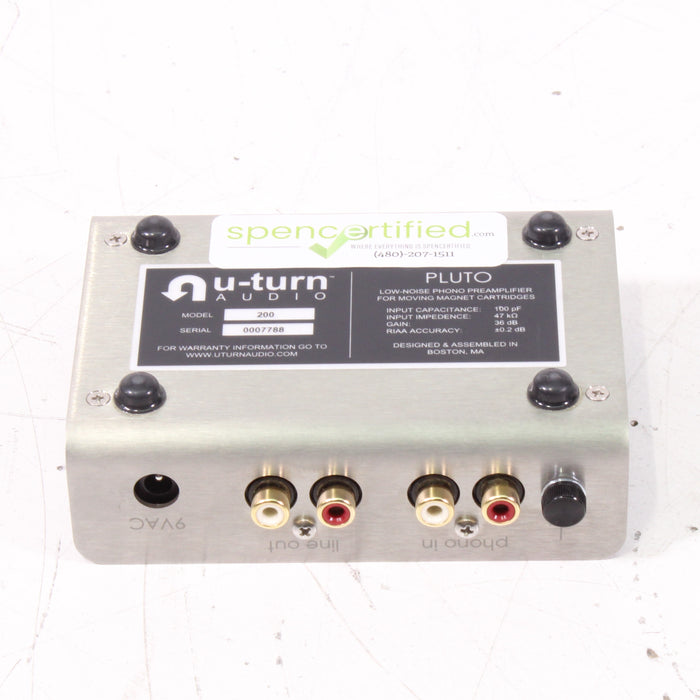U-Turn Audio Pluto 2 Phono Preamp 200 Low Noise Design-Phono Preamps-SpenCertified-vintage-refurbished-electronics