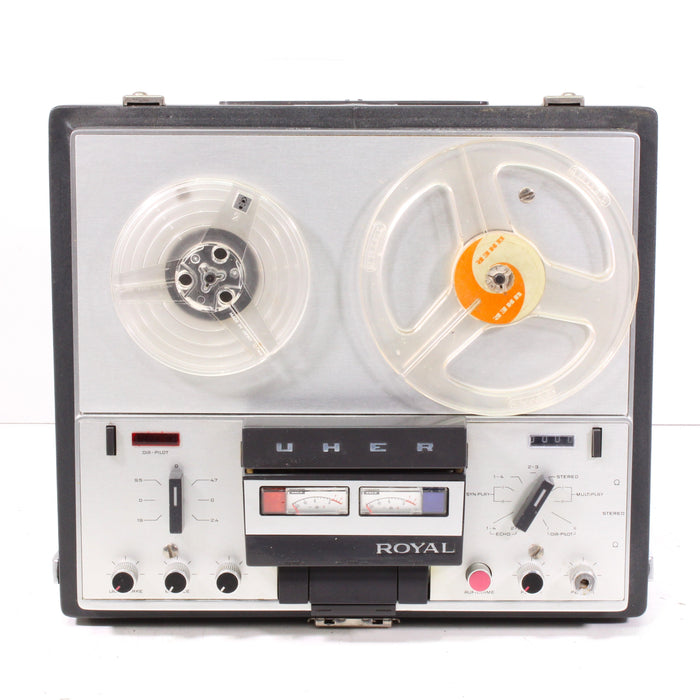 UHER Royal Vintage Reel-to-Reel Recorder Player Stereo Tape Deck (AS IS)-Reel-to-Reel Tape Players & Recorders-SpenCertified-vintage-refurbished-electronics
