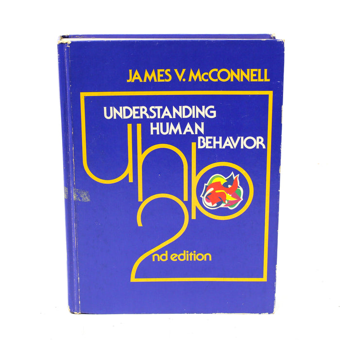 Understanding Human Behavior by James V. McConnell Hardback Book (1977)-Books-SpenCertified-vintage-refurbished-electronics