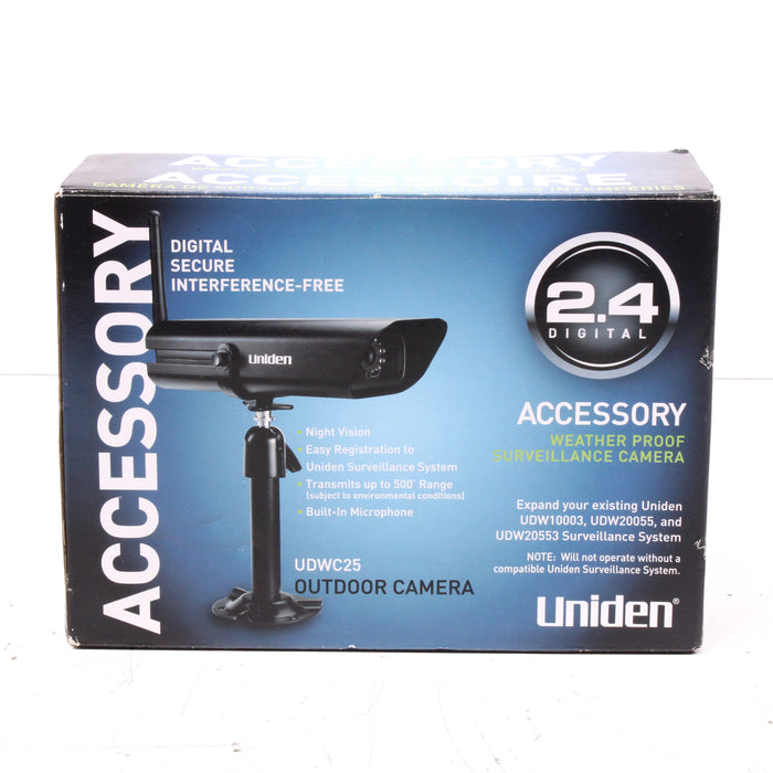 Uniden UDWC25 Wireless Outdoor Security Camera with Night Vision-Security Camera-SpenCertified-vintage-refurbished-electronics