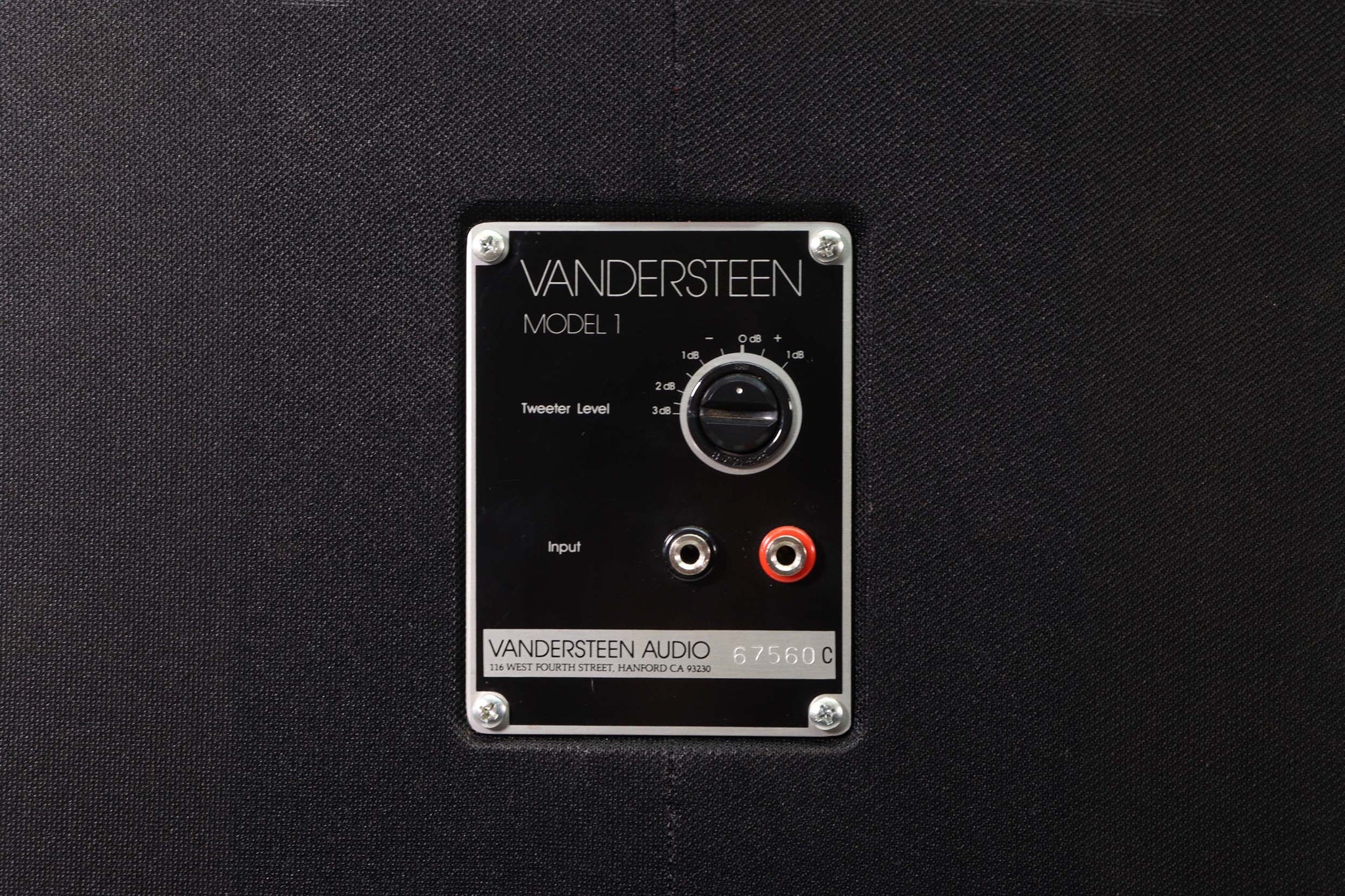 VANDERSTEEN Model 1 Speaker Towers (With Stand)