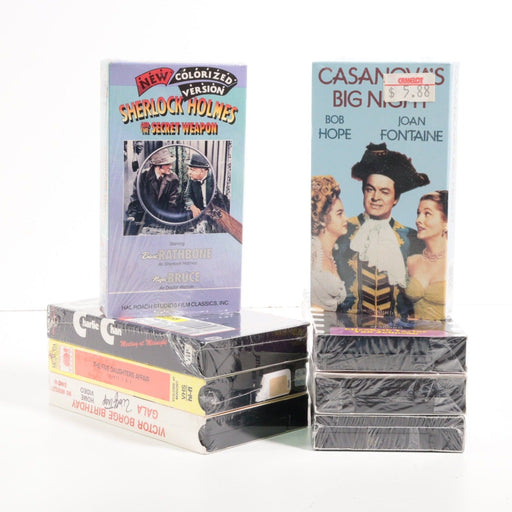 VHS Collection: Bundle of 8 VHS Tapes Movie Classics (BRAND NEW)-Film & Television VHS Tapes-SpenCertified-vintage-refurbished-electronics