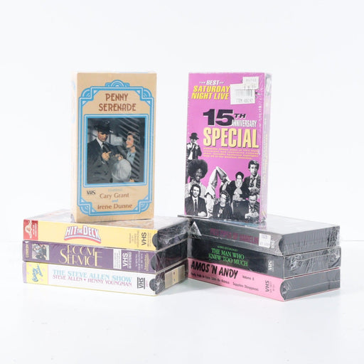 VHS Collection: Bundle of 8 VHS Tapes Vintage Classics (BRAND NEW)-Film & Television VHS Tapes-SpenCertified-vintage-refurbished-electronics