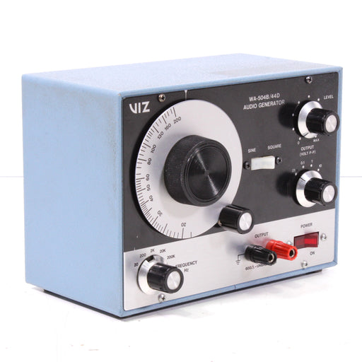 VIZ WA-504B/44D Vintage Sine/Square Wave Audio Generator-Electronics-SpenCertified-vintage-refurbished-electronics