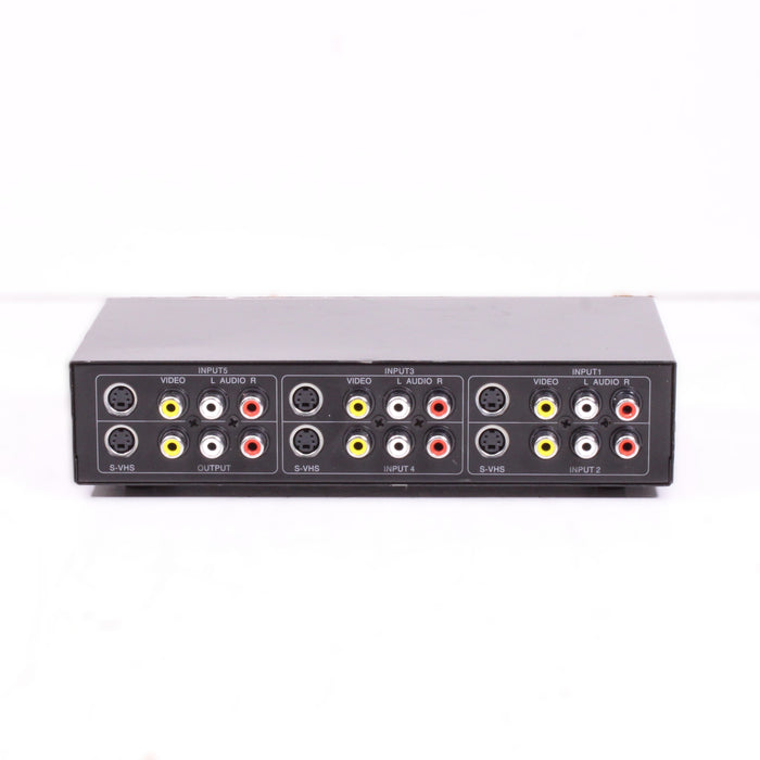Vanco AVS1 Audio Video Selector RCA S-Video Switch Box-Audio Switcher-SpenCertified-vintage-refurbished-electronics