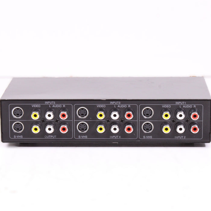 Vanco AVS1 Audio Video Selector RCA S-Video Switch Box-Audio Switcher-SpenCertified-vintage-refurbished-electronics