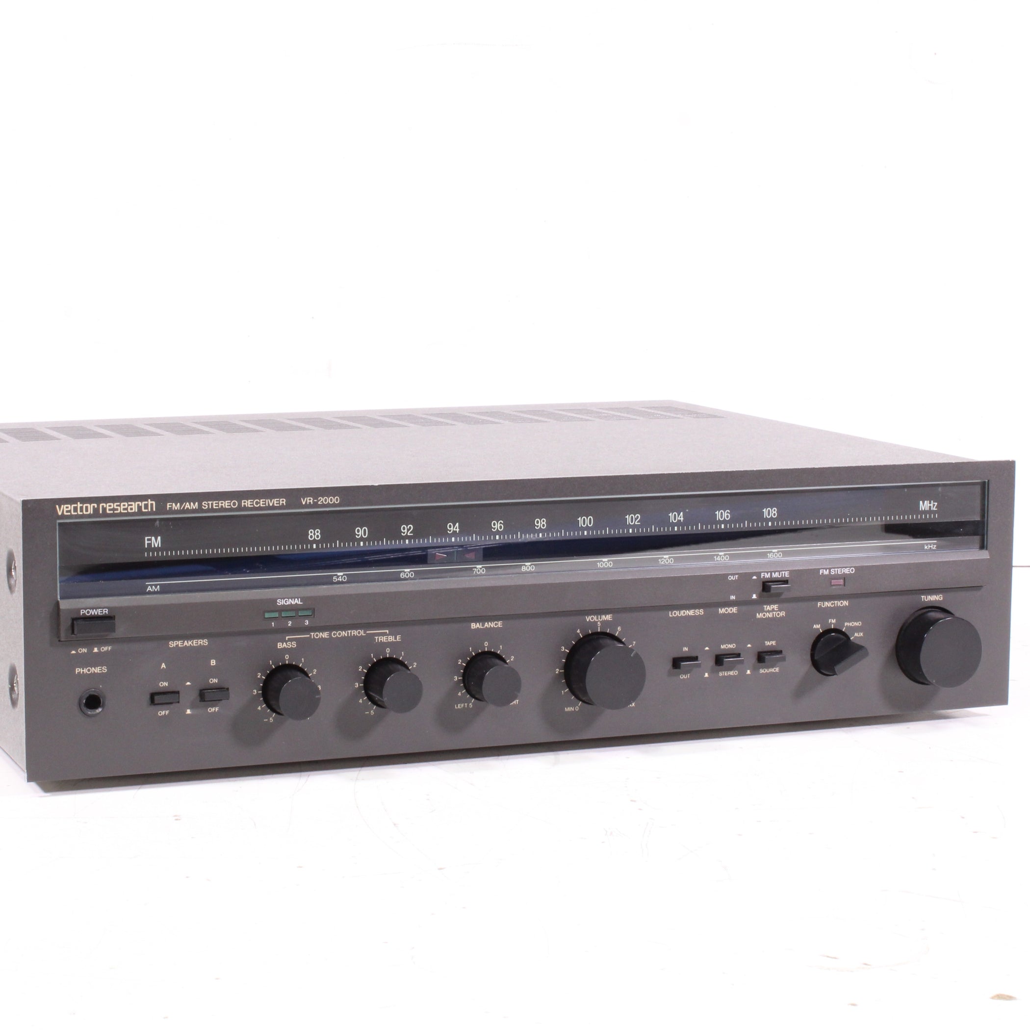 Vector Research VR‑2000 AM/FM Stereo Receiver RARE — SpenCertified