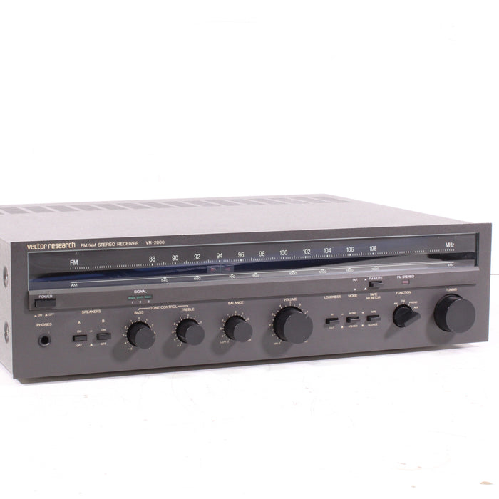 Vector Research VR‑2000 AM/FM Stereo Receiver-Audio & Video Receivers-SpenCertified-vintage-refurbished-electronics