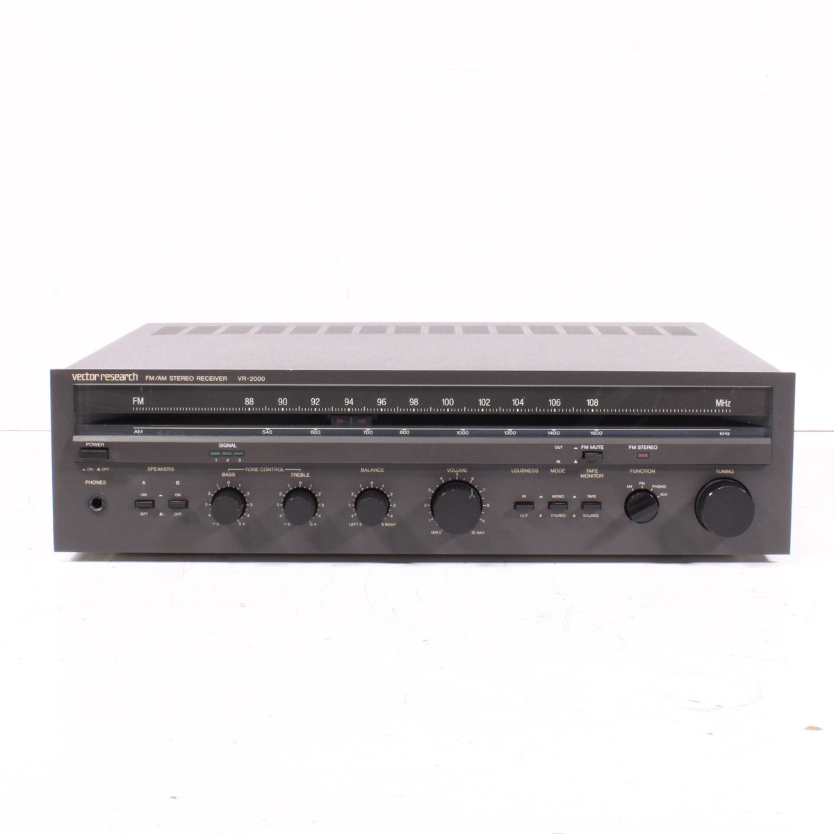 Vector Research VR‑2000 AM/FM Stereo Receiver RARE — SpenCertified