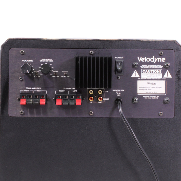 Velodyne VA-810XII 100W Powered Subwoofer 8" Woofer (1996)-Speakers-SpenCertified-vintage-refurbished-electronics