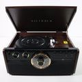 Victrola VTA-270B Empire Record Player 6-In-1 Music Center with Bluetooth (NEW IN BOX)