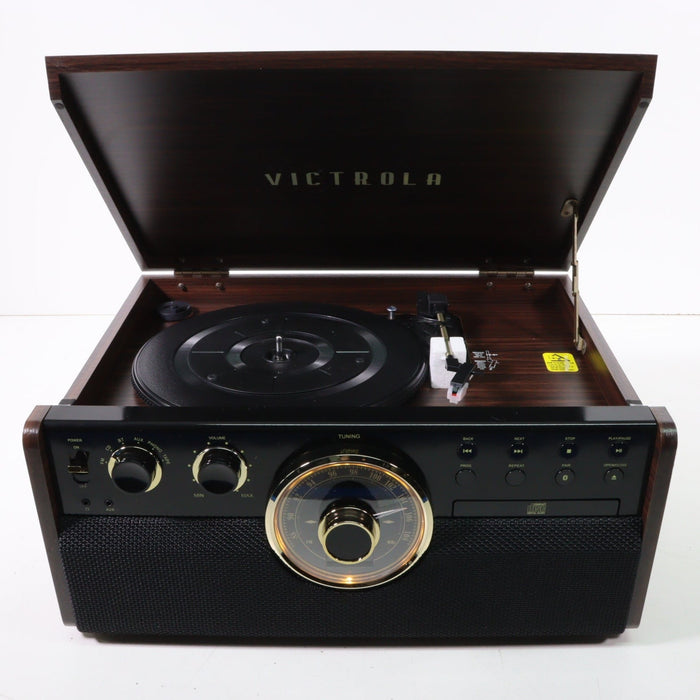 Victrola VTA-270B Empire Record Player 6-In-1 Music Center with Bluetooth (NEW IN BOX)-Turntables & Record Players-SpenCertified-vintage-refurbished-electronics