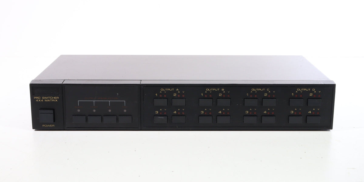 Vidicraft Pro Switcher 4x4 Matrix Audio Video Switcher — SpenCertified