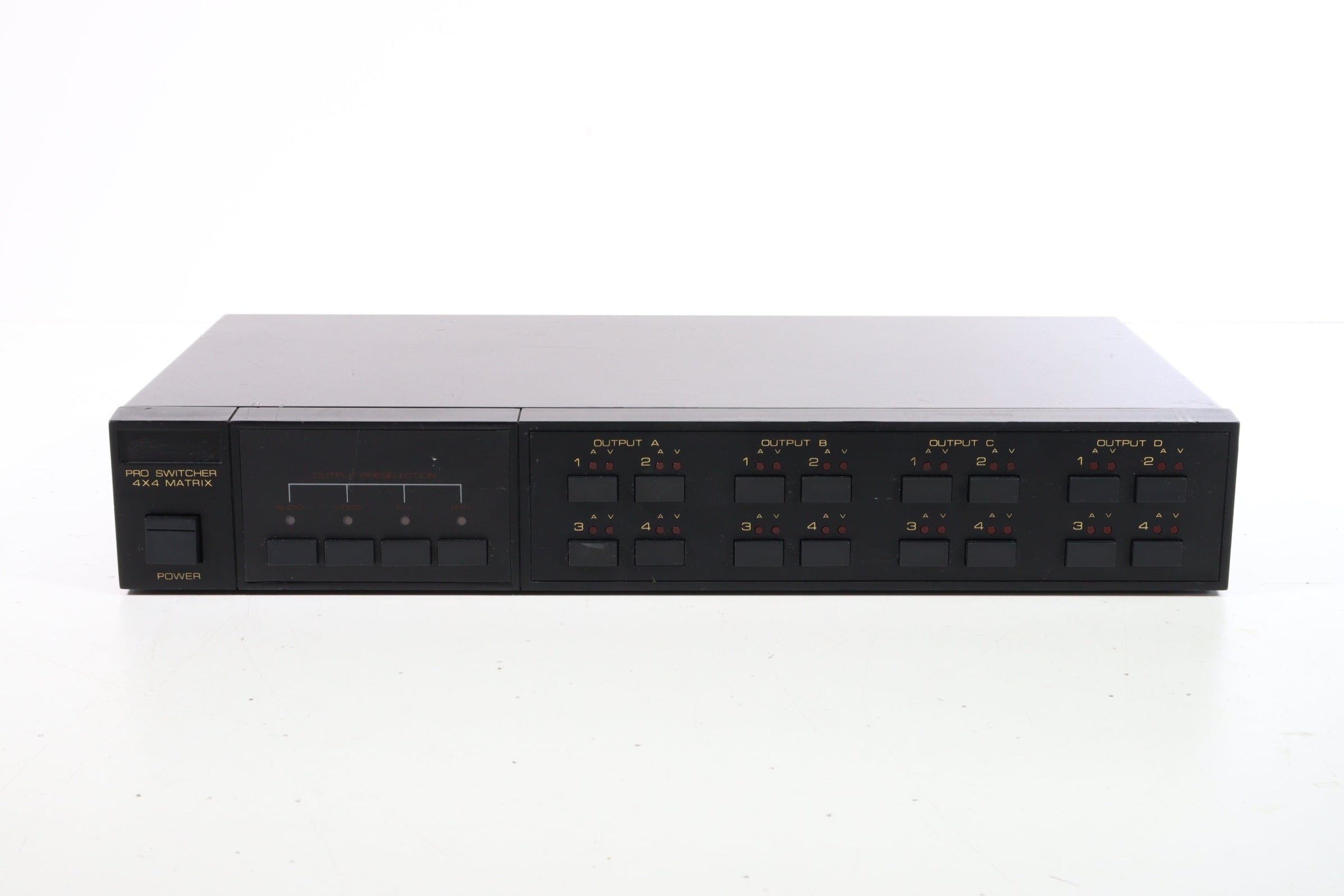 Vidicraft Pro Switcher 4x4 Matrix Audio Video Switcher — SpenCertified