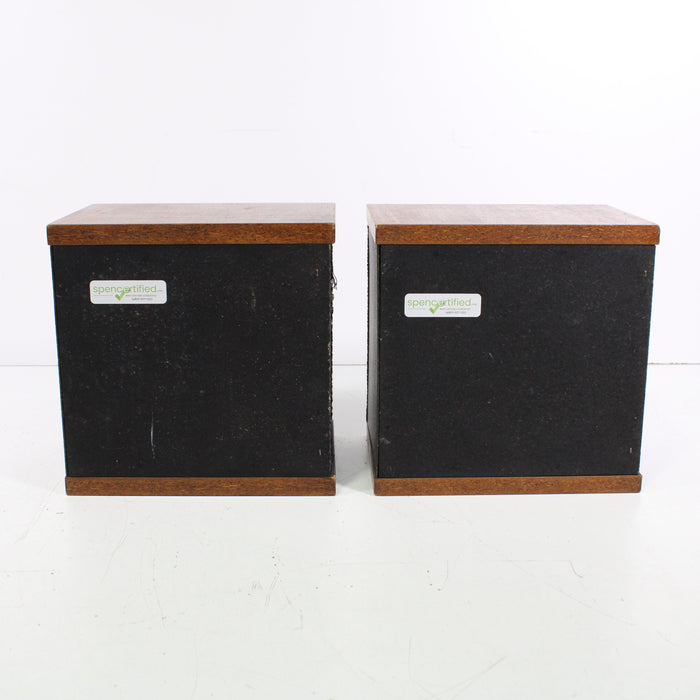 Vintage 2-Way Bookshelf Speaker Pair-Speakers-SpenCertified-vintage-refurbished-electronics