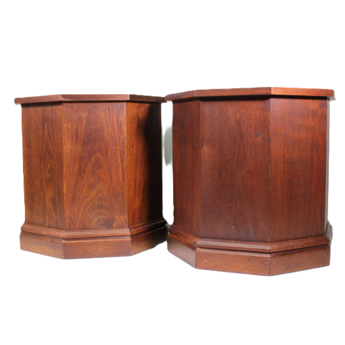 Vintage 3-Way Floor Speaker Pair Wood Cabinet L.C. Crossover Presence Controls-Speakers-SpenCertified-vintage-refurbished-electronics