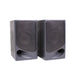 Vintage 4-Ohm Bass Reflex Bookshelf Speaker Pair Black Woodgrain-Speakers-SpenCertified-vintage-refurbished-electronics