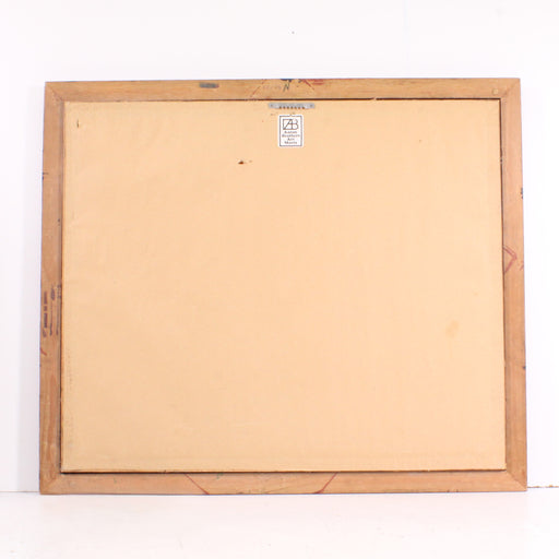 Vintage A. Barkley “The Card Game” Framed Art Print Artex Picture Corp.-Painting-SpenCertified-vintage-refurbished-electronics