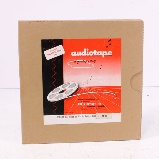 Vintage Audiotape Professional Recording Tape Type 10B, 2500 ft, 10.5" Metal Reel-Reel-to-Reel Tape-SpenCertified-vintage-refurbished-electronics