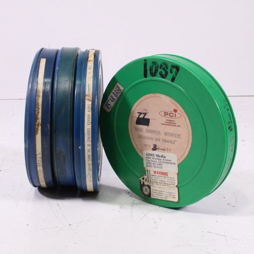 Vintage Educational Film Reels Bundle of 4 (Coronet, Paramount Oxford, and More)-Reel-to-Reel Tape-SpenCertified-vintage-refurbished-electronics