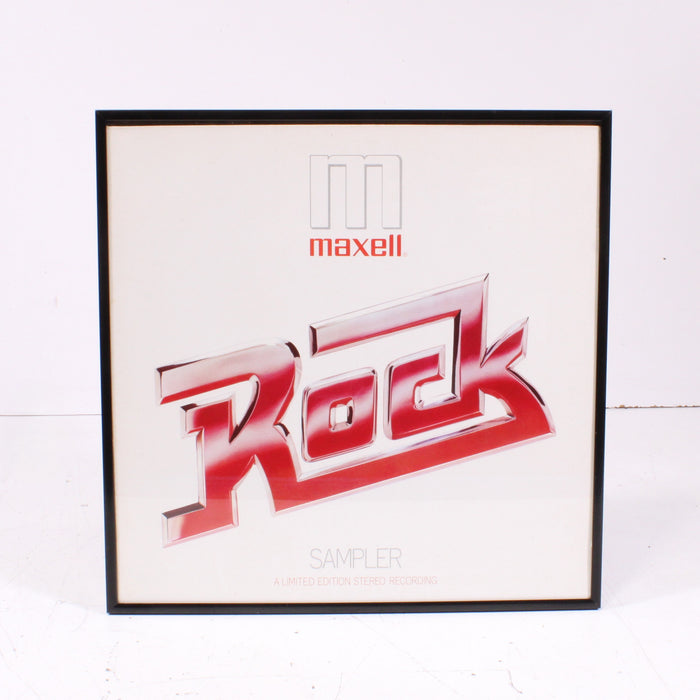 Vintage Maxell Rock Music Advertising Display Framed Wall Art-Painting-SpenCertified-vintage-refurbished-electronics