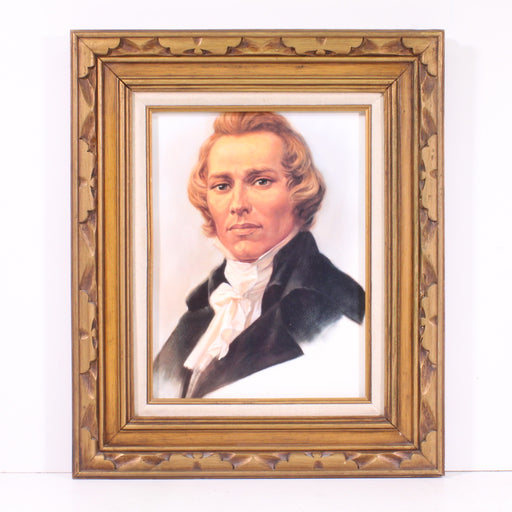 Vintage Period Attire Portrait Painting (Studio Art Litho)-Painting-SpenCertified-vintage-refurbished-electronics