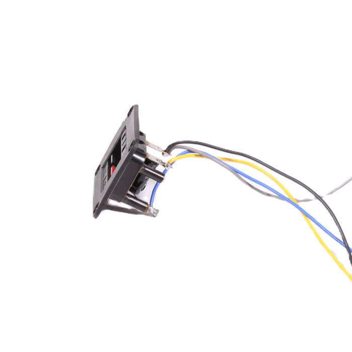 Vintage Speaker Spring-Clip Terminal Cup with Internal Wiring Replacement Part-Speaker Accessories-SpenCertified-vintage-refurbished-electronics