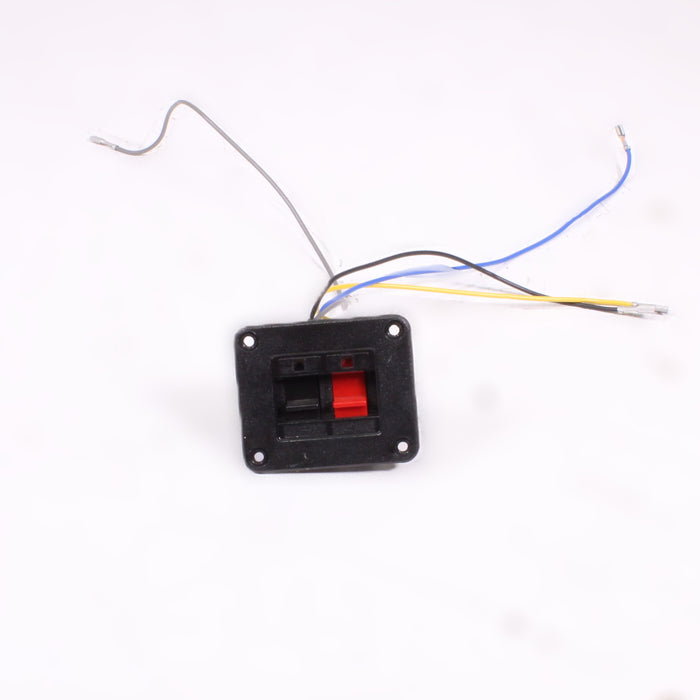 Vintage Speaker Spring-Clip Terminal Cup with Internal Wiring Replacement Part-Speaker Accessories-SpenCertified-vintage-refurbished-electronics