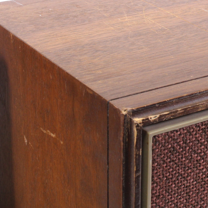 Vintage Wood Veneer 2-Way Bookshelf Speaker Pair-Speakers-SpenCertified-vintage-refurbished-electronics