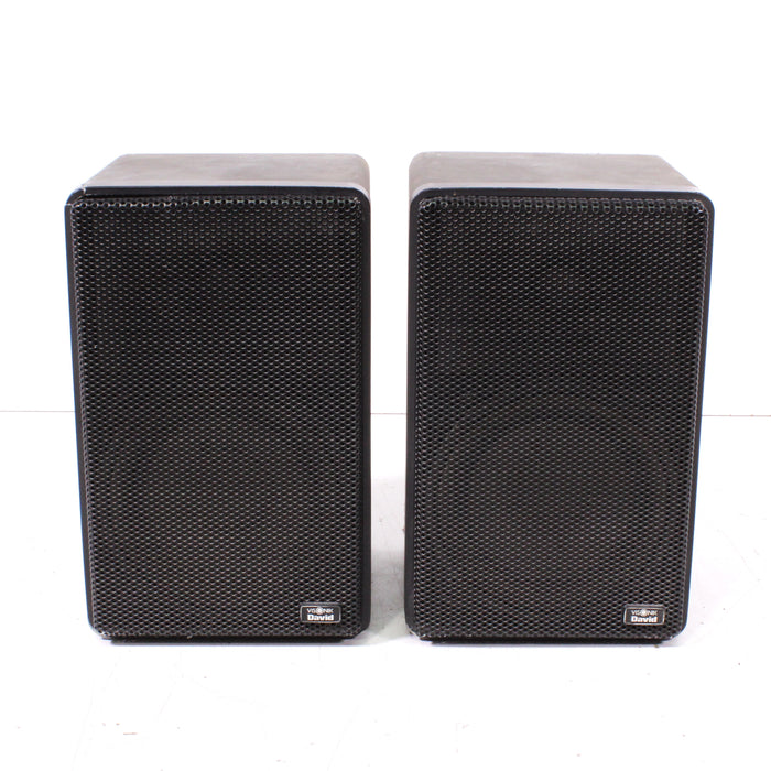 Visonik David 60 Bookshelf Speaker Pair with Original Box (1970s)-Speakers-SpenCertified-vintage-refurbished-electronics