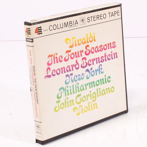Vivaldi – The Four Seasons – John Corigliano, Violin – Leonard Bernstein / New York Philharmonic Reel to Reel Tape 7" 1/4" 7½ IPS Columbia Stereo Tape-Reel-to-Reel Tape-SpenCertified-vintage-refurbished-electronics