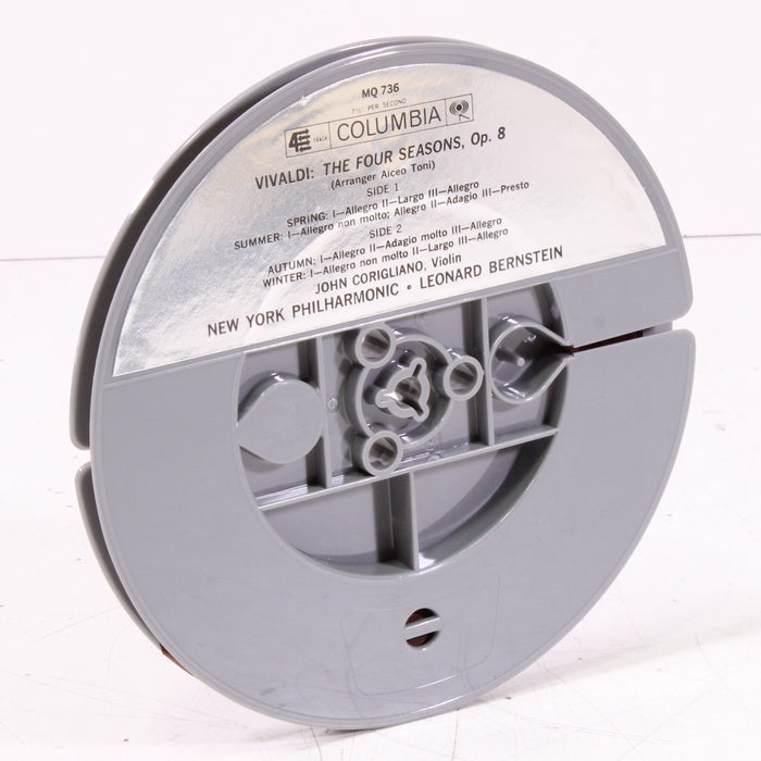 Vivaldi – The Four Seasons – John Corigliano, Violin – Leonard Bernstein / New York Philharmonic Reel to Reel Tape 7" 1/4" 7½ IPS Columbia Stereo Tape-Reel-to-Reel Tape-SpenCertified-vintage-refurbished-electronics