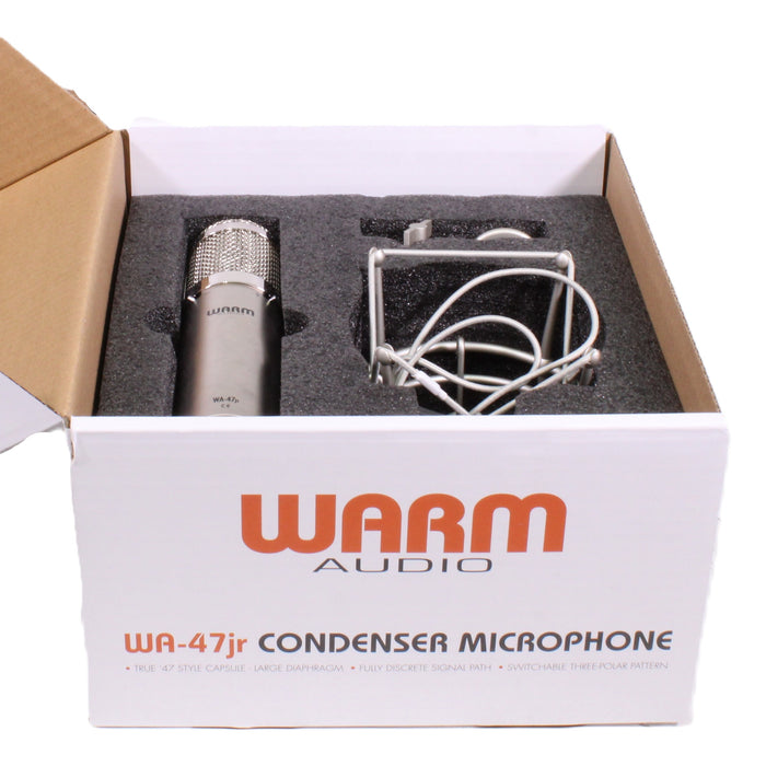 Warm Audio WA-47 Large Diaphragm Condenser Studio Microphone (ORIGINAL BOX)-Microphones-SpenCertified-vintage-refurbished-electronics