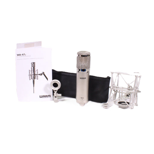 Warm Audio WA-47 Large Diaphragm Condenser Studio Microphone (ORIGINAL BOX)-Microphones-SpenCertified-vintage-refurbished-electronics