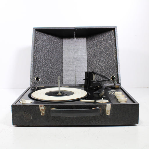 Webcor EP1752-1 Portable 4-Speed Record Player System with Built-In Speakers-Turntables & Record Players-SpenCertified-vintage-refurbished-electronics