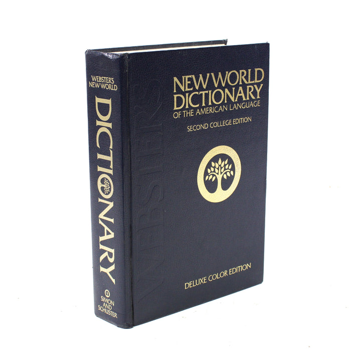 Webster's New World Dictionary of the American Language: Deluxe Color Edition Hardcover Book (1976)-Books-SpenCertified-vintage-refurbished-electronics