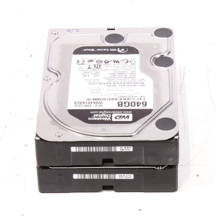 Western Digital WD6401AALS 640GB 7200RPM SATA 3.0 Gbps 3.5 32MB Cache Caviar Hard Drive-Computer Components-SpenCertified-vintage-refurbished-electronics
