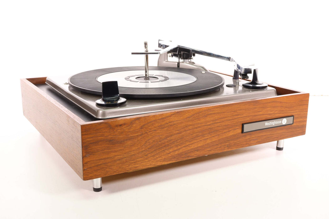 Westinghouse H366 Automatic Record Changer Walnut-Turntables & Record Players-SpenCertified-vintage-refurbished-electronics