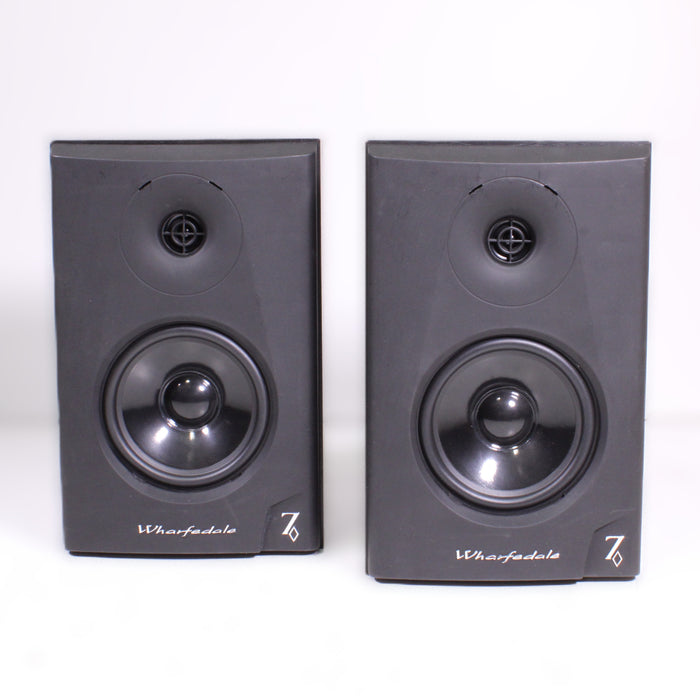 Wharfedale Diamond 7.1 Bookshelf Speakers 2-Way Bass Reflex Pair-Speakers-SpenCertified-vintage-refurbished-electronics