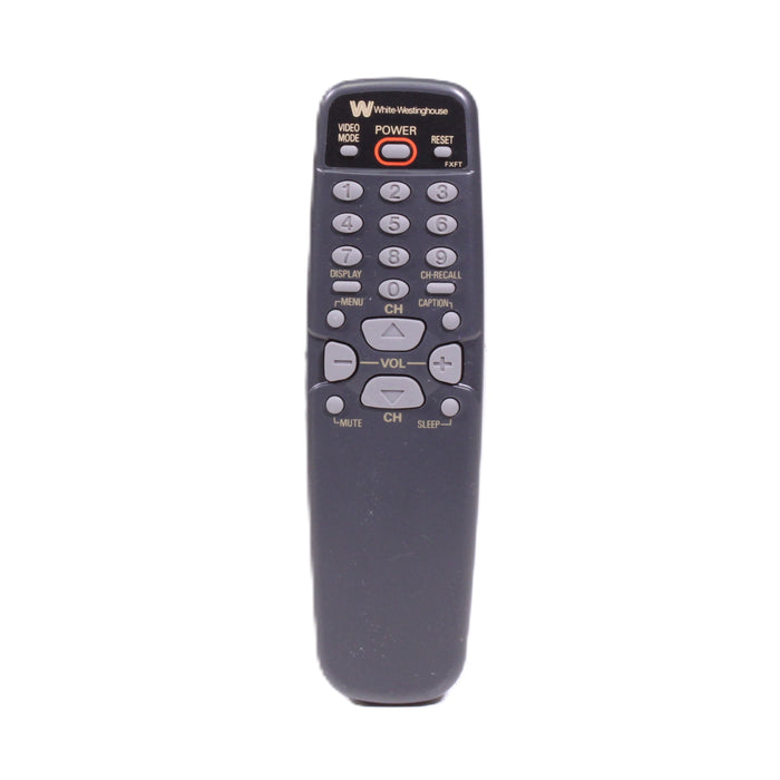 White-Westinghouse FXFT Remote Control for CRT TV-Remote Controls-SpenCertified-vintage-refurbished-electronics