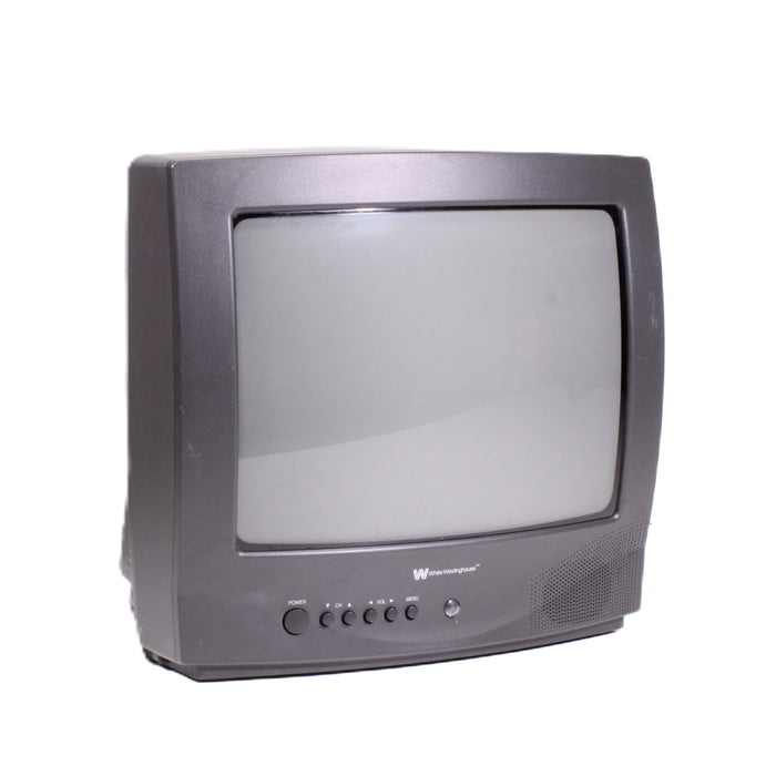 White-Westinghouse WTV1332 13" CRT Color Television Retro Gaming TV (1999)-Televisions-SpenCertified-vintage-refurbished-electronics
