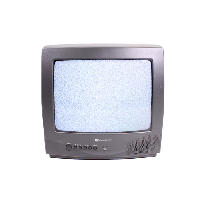 White-Westinghouse WTV1332 13" CRT Color Television Retro Gaming TV (1999)-Televisions-SpenCertified-vintage-refurbished-electronics