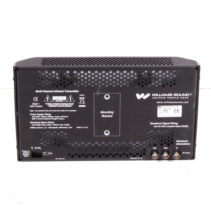 Williams Sound WIR TX9 Multi-Channel Infrared Transmitter with Power Supply-Hubs & Switching-SpenCertified-vintage-refurbished-electronics