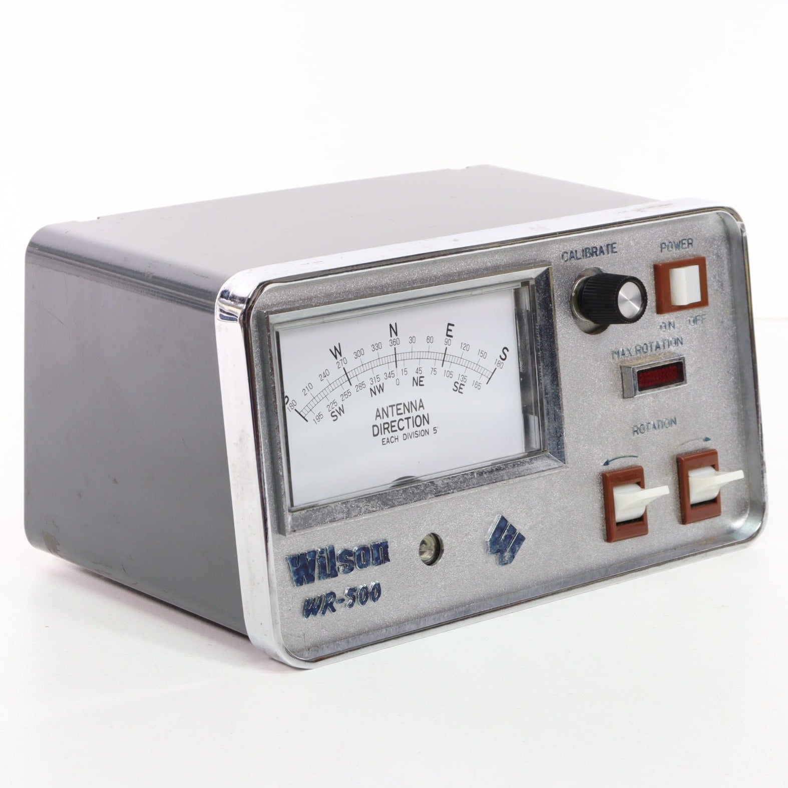 Wilson WR500 Vintage Antenna Rotor Control Box Made in Japan