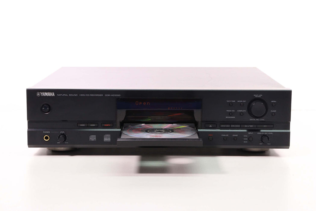 YAMAHA CDR-HD1000 Natural Sound HDD/CD Recorder (With Remote)-CD Players & Recorders-SpenCertified-vintage-refurbished-electronics