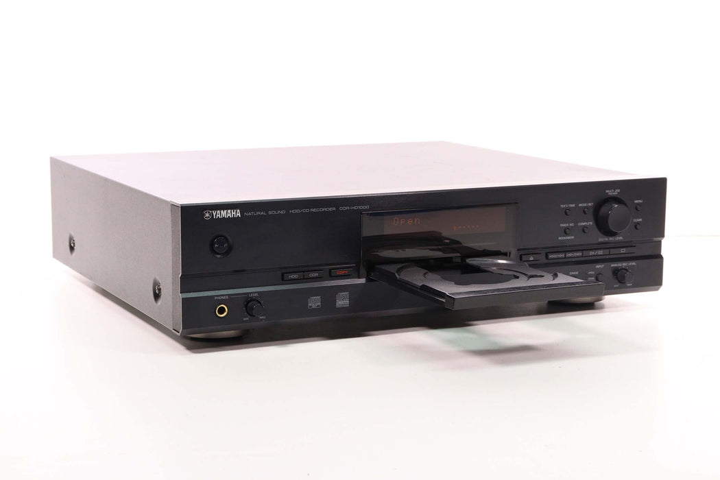 YAMAHA CDR-HD1000 Natural Sound HDD/CD Recorder (With Remote)-CD Players & Recorders-SpenCertified-vintage-refurbished-electronics