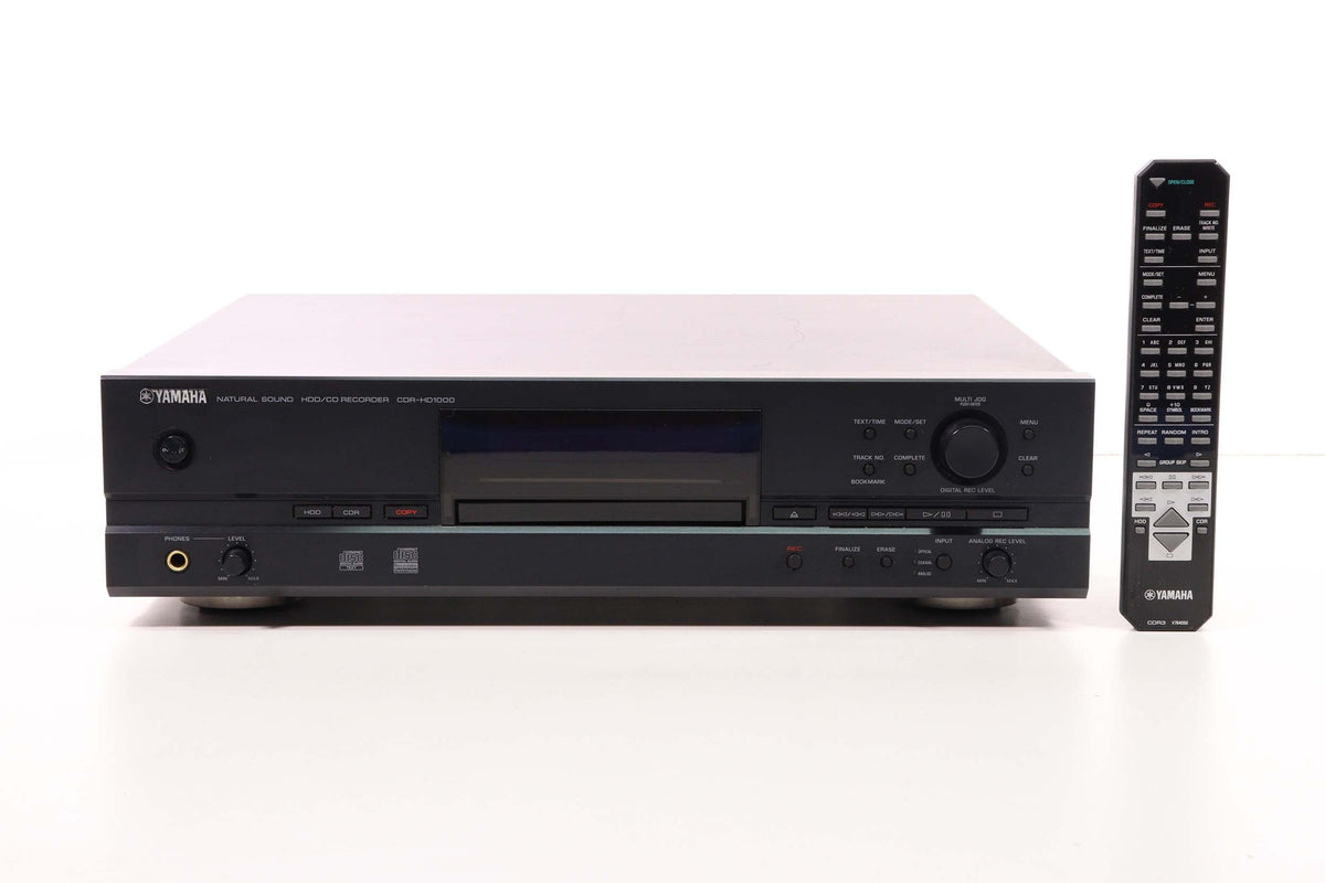 YAMAHA CDR-HD1000 Natural Sound HDD/CD Recorder (With Remote
