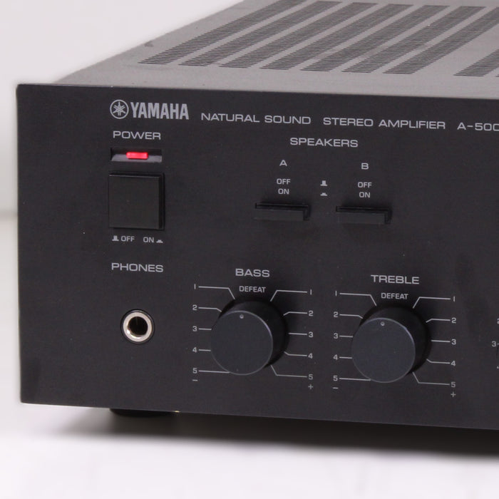 Yamaha A-500 Natural Sound Stereo Integrated Amplifier 70WPC MM/MC Phono (AS-IS??)-Audio & Video Receivers-SpenCertified-vintage-refurbished-electronics