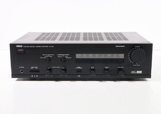 Yamaha AV-55 Natural Sound Stereo Amplifier (NO REMOTE) (HAS ISSUES)-Audio & Video Receivers-SpenCertified-vintage-refurbished-electronics